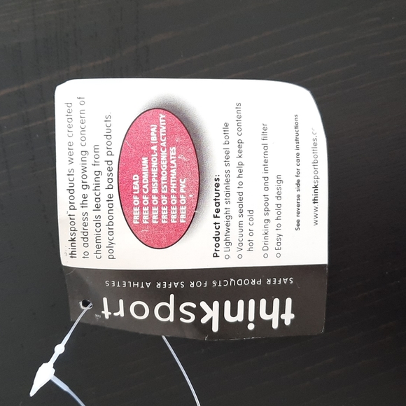 Thinksport Stainless Steel Water Bottle - Picture 3 of 3